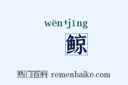 鳁鲸是什么意思的图片